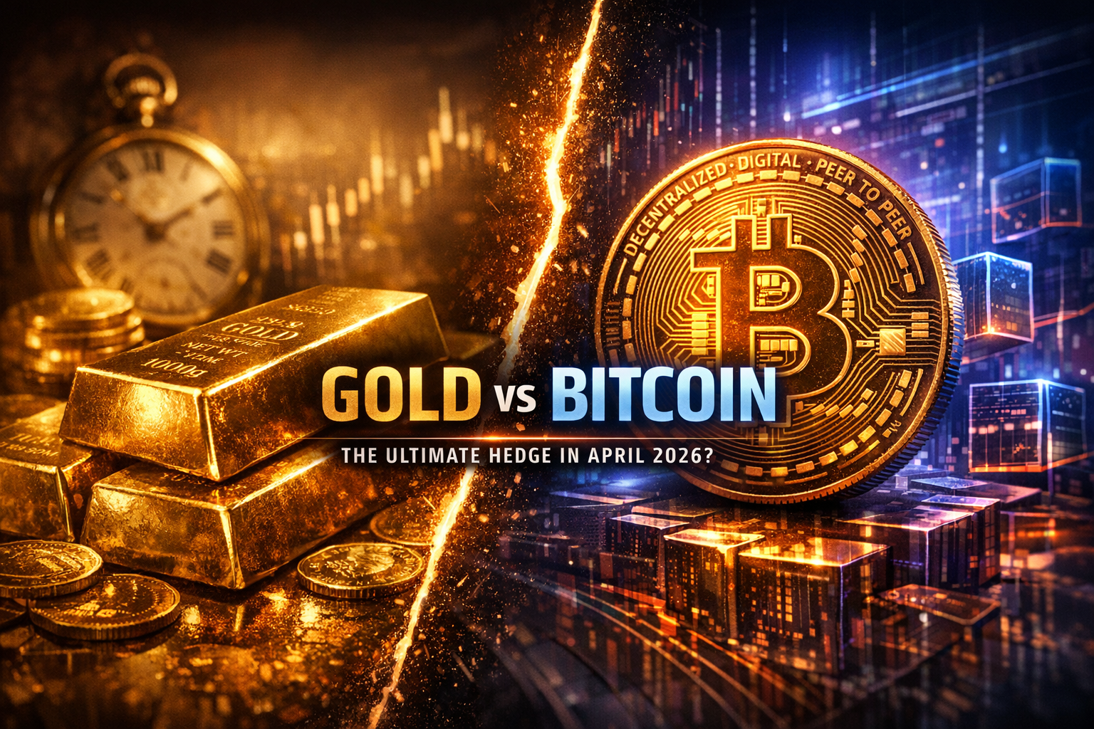 Gold vs Bitcoin: The Ultimate Hedge in April 2026