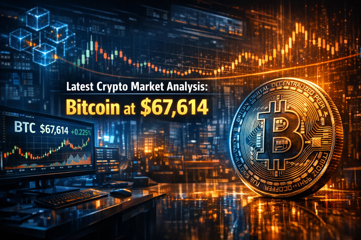 Latest Crypto Market Analysis: Bitcoin at $67,614
