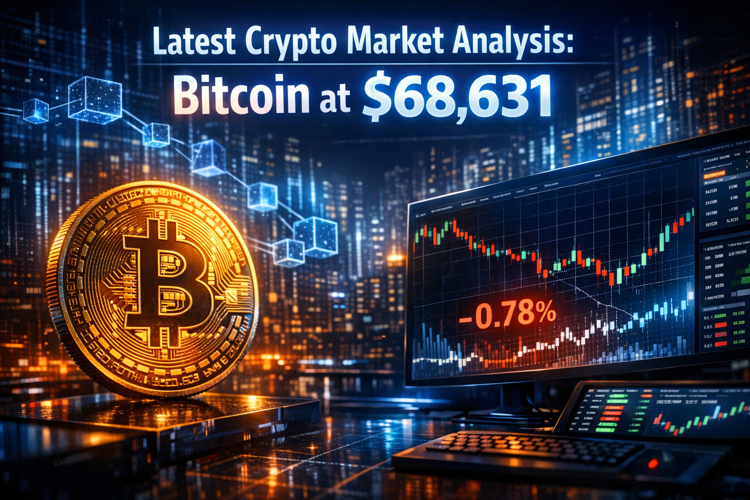 Latest Crypto Market Analysis: Bitcoin at $68,631