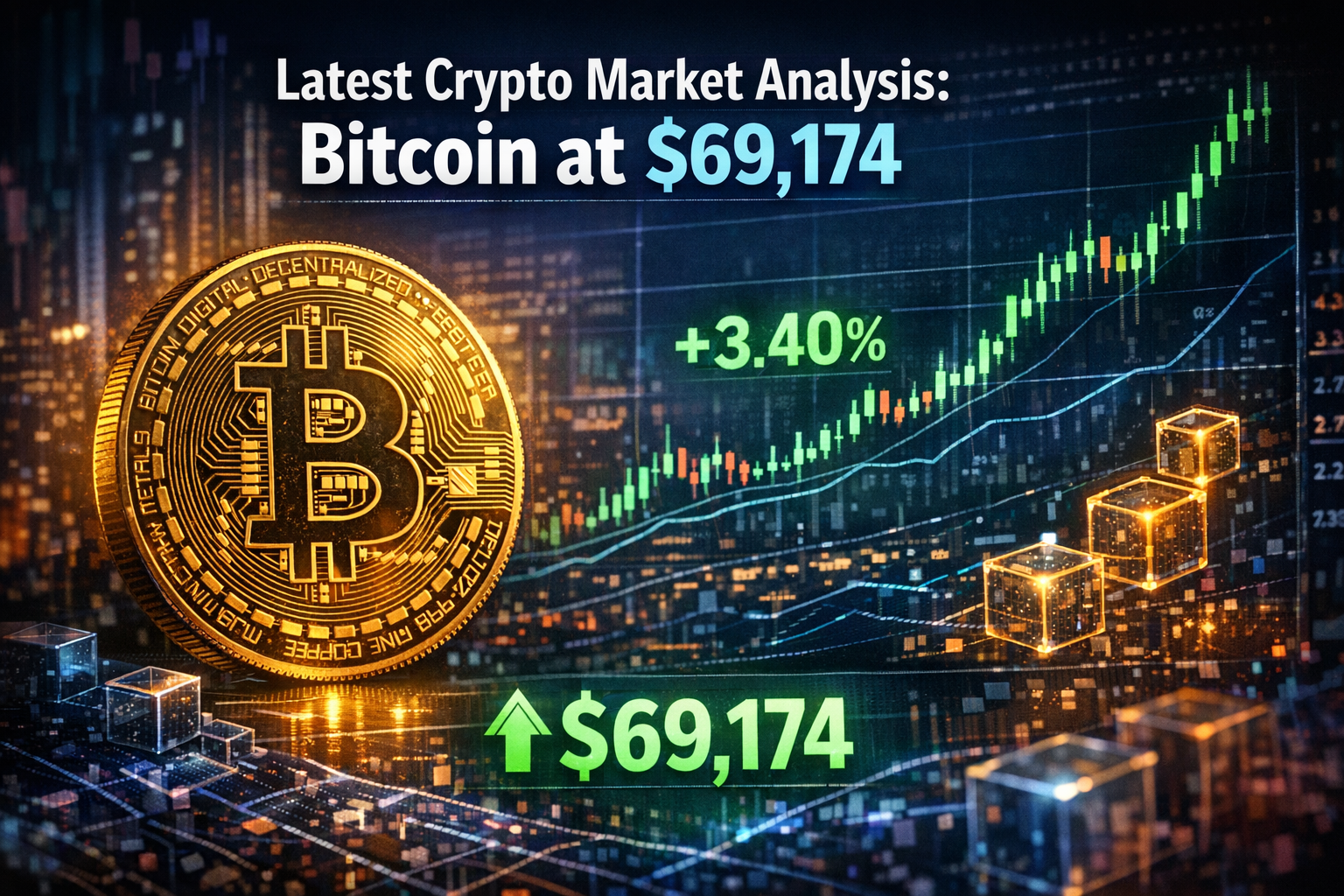 Latest Crypto Market Analysis: Bitcoin at $69,174