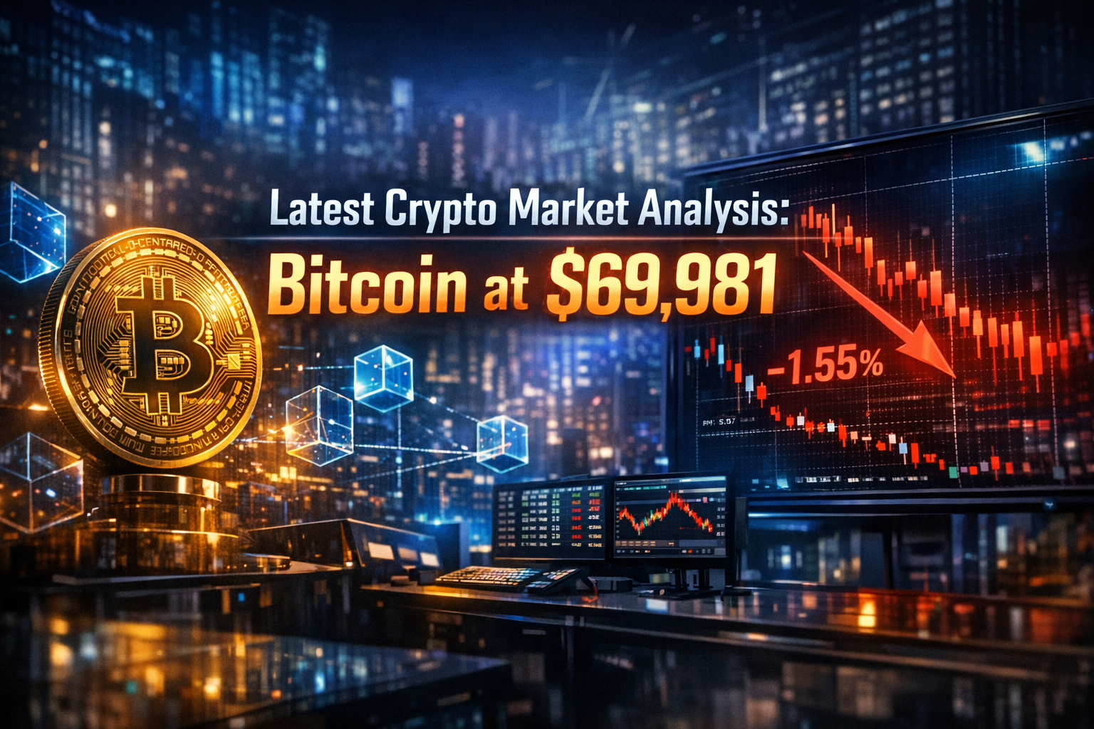 Latest Crypto Market Analysis: Bitcoin at $69,981