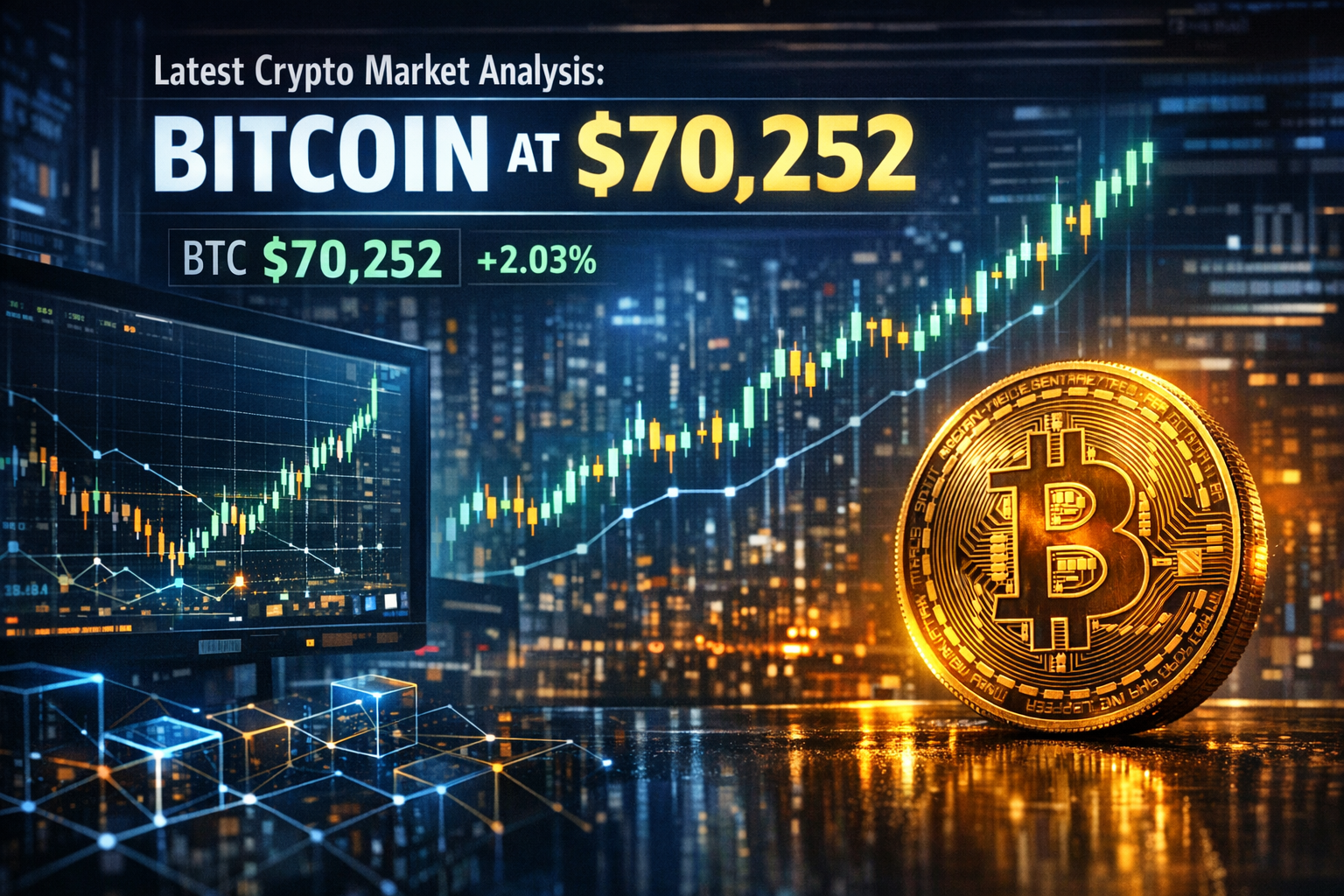 Latest Crypto Market Analysis: Bitcoin at $70,252