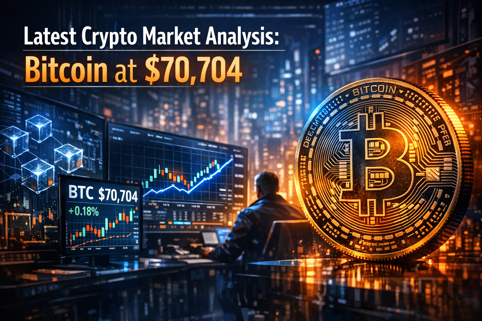 Latest Crypto Market Analysis: Bitcoin at $70,704