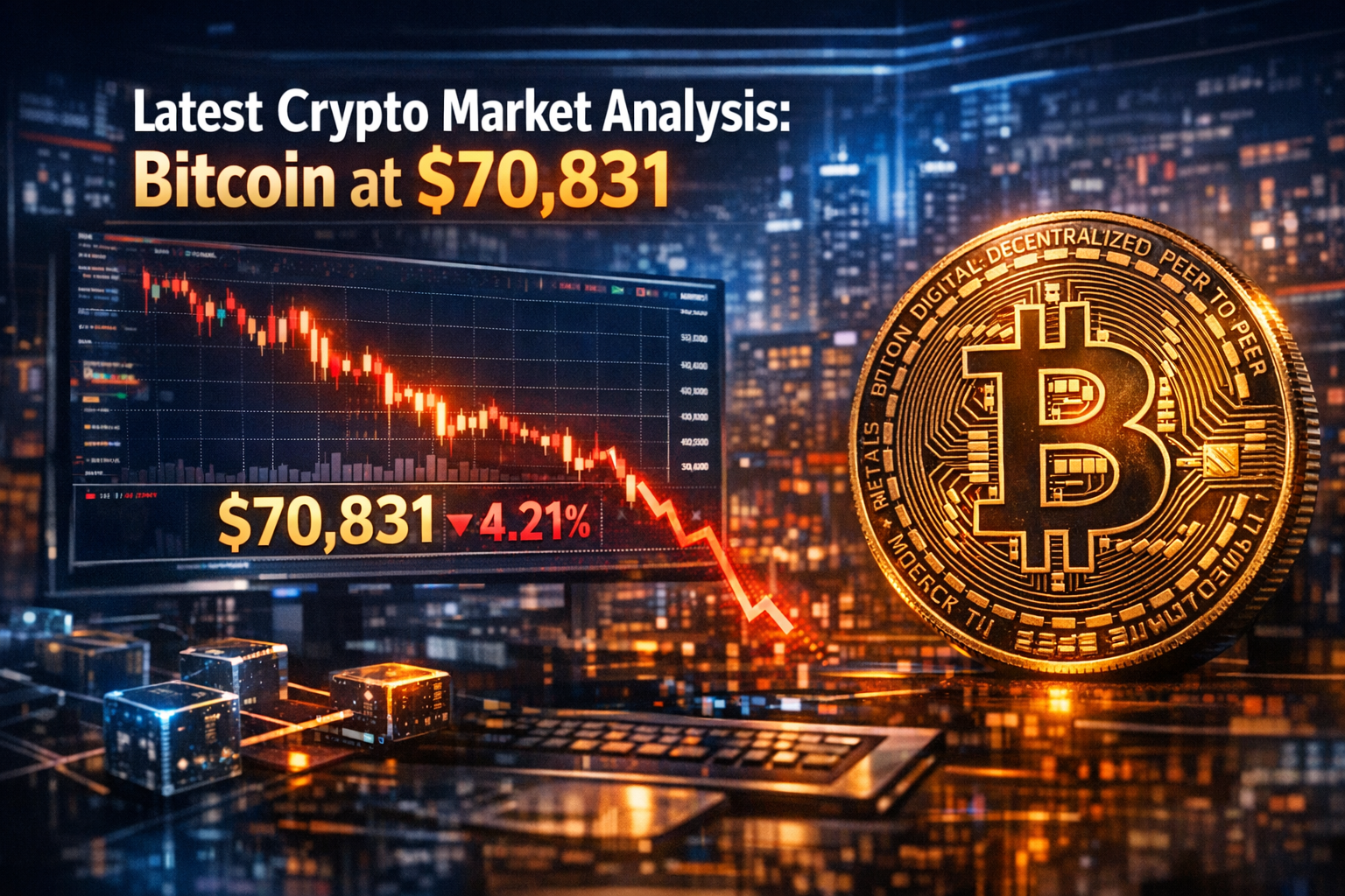 Latest Crypto Market Analysis: Bitcoin at $70,831