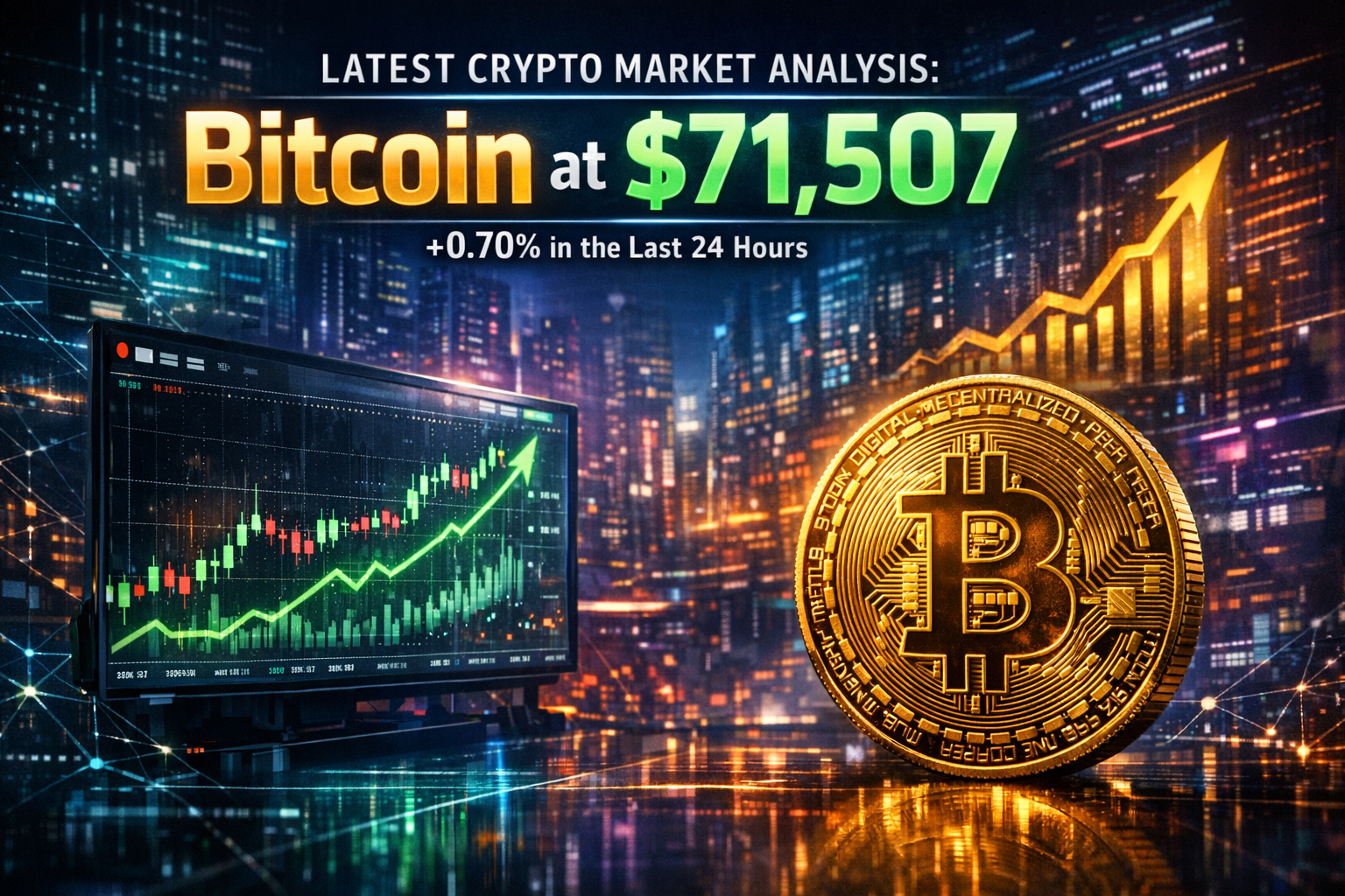 Latest Crypto Market Analysis: Bitcoin at $71,507