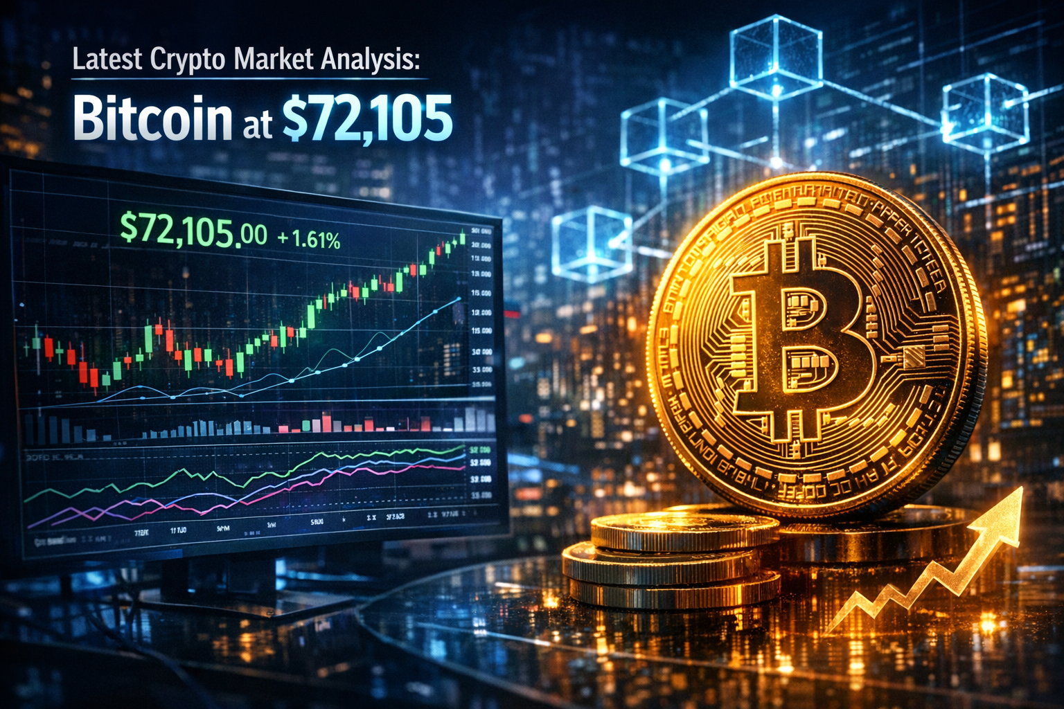 Latest Crypto Market Analysis: Bitcoin at $72,105