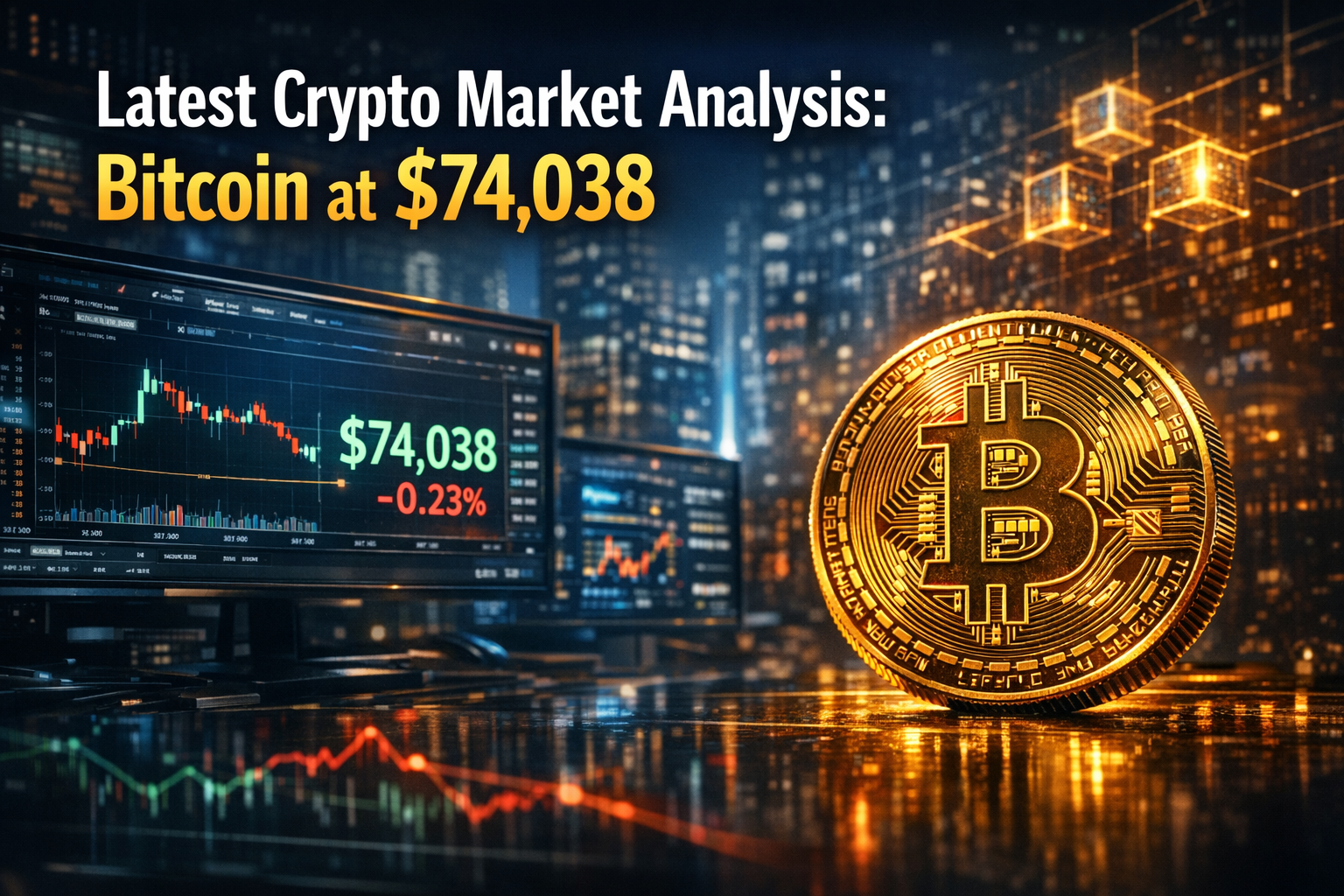 Latest Crypto Market Analysis: Bitcoin at $74,038