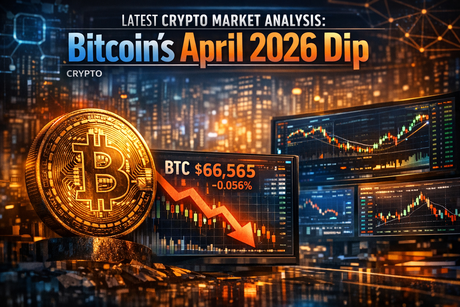 Latest Crypto Market Analysis: Bitcoin’s April 2026 Dip