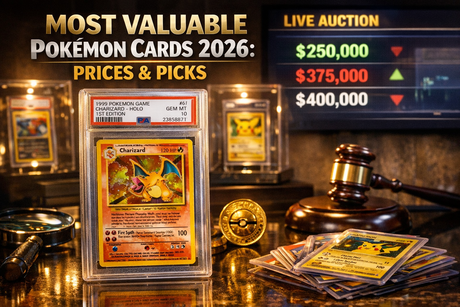 Most Valuable Pokemon Cards 2026: Prices & Picks