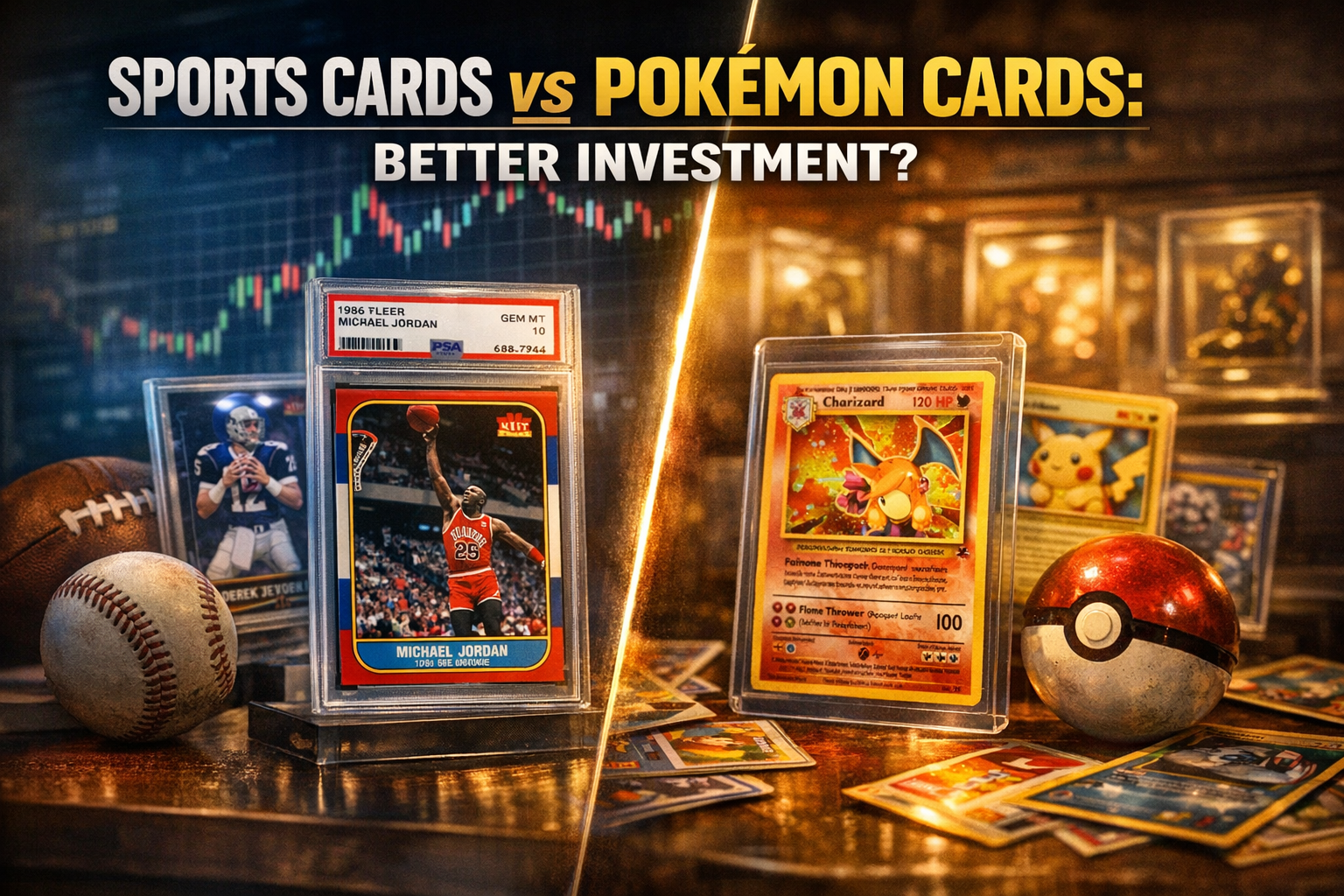 Sports Cards vs Pokemon Cards: Better Investment?